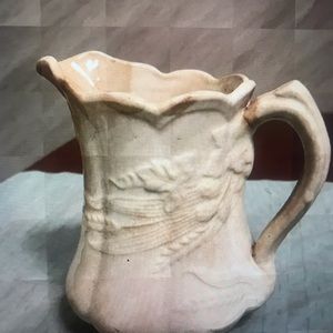 Vintage Ironstone Stained Pitcher